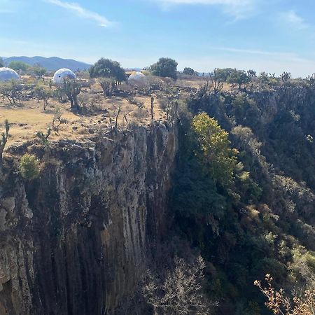 El Gato Glamping Con Vista A Prismas Basalticos Hotell Huasca de Ocampo Eksteriør bilde