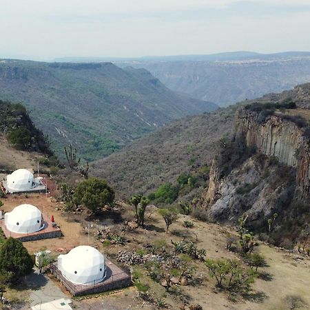 El Gato Glamping Con Vista A Prismas Basalticos Hotell Huasca de Ocampo Eksteriør bilde