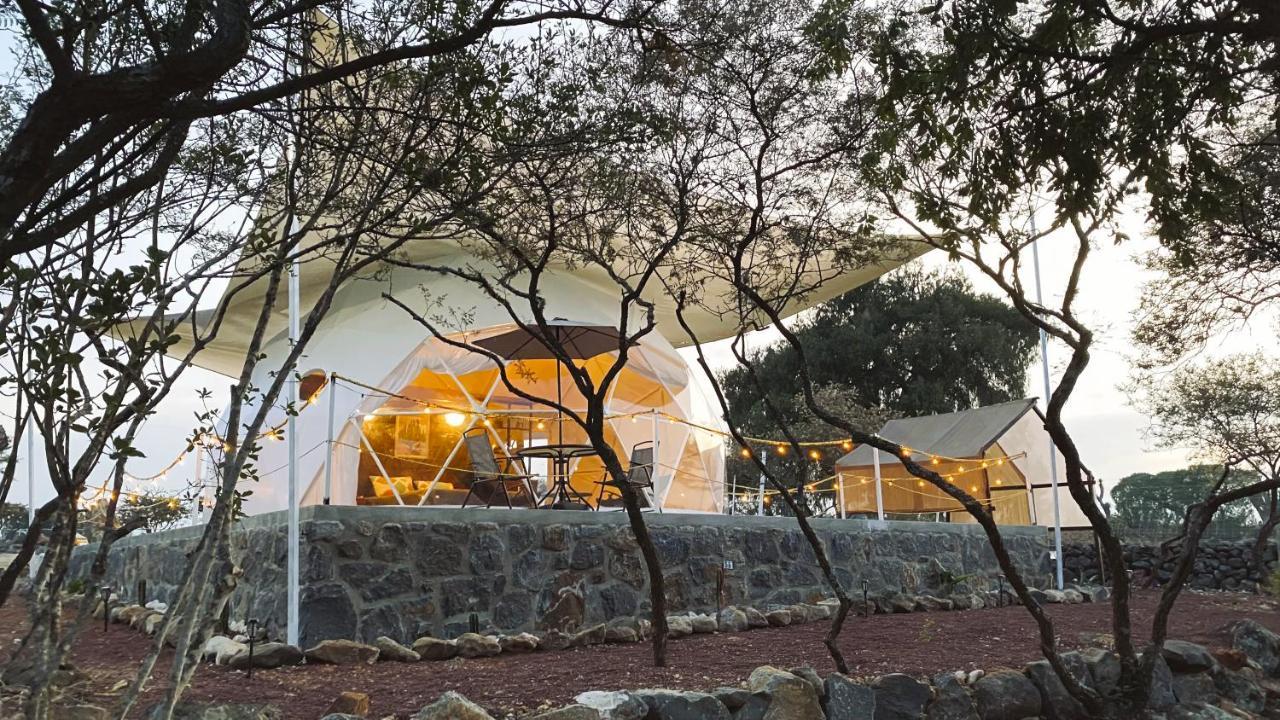 El Gato Glamping Con Vista A Prismas Basalticos Hotell Huasca de Ocampo Eksteriør bilde