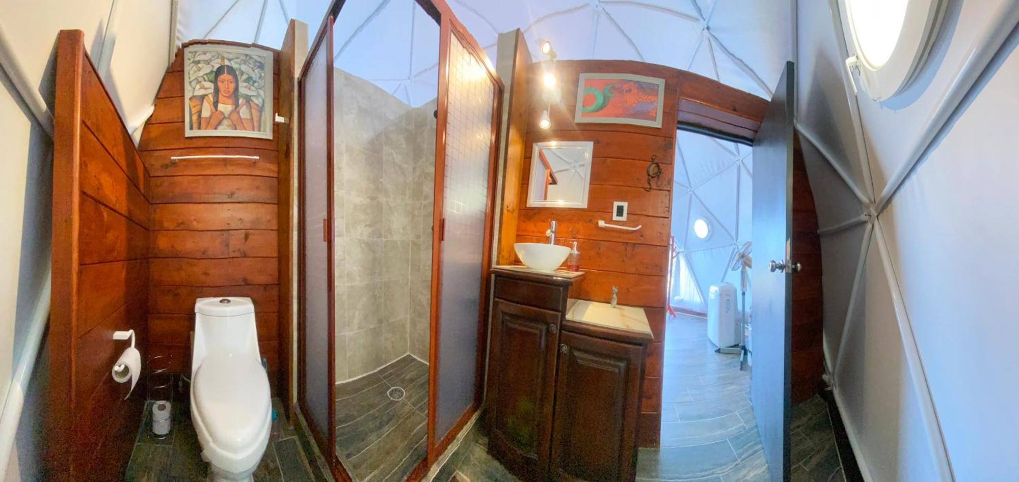 El Gato Glamping Con Vista A Prismas Basalticos Hotell Huasca de Ocampo Eksteriør bilde