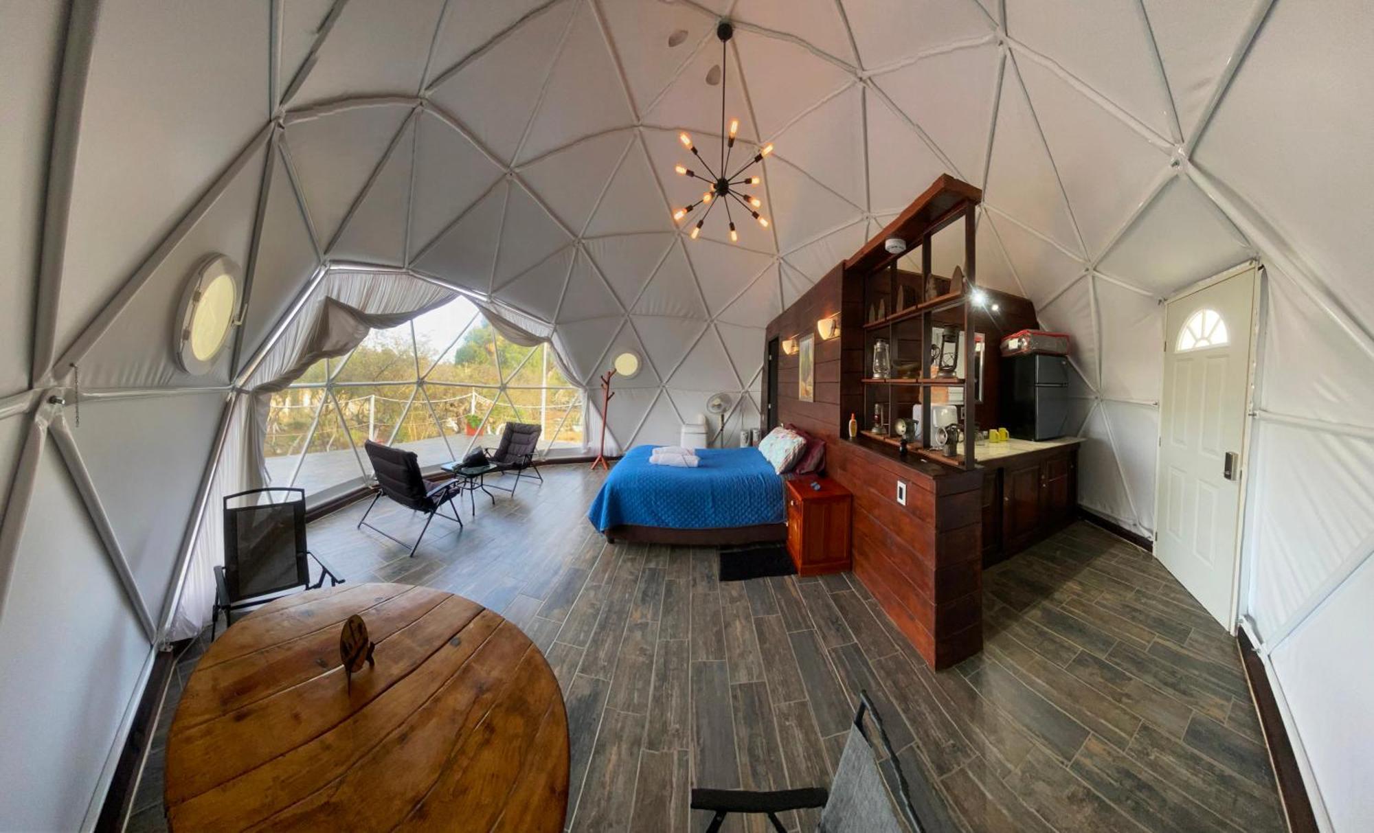 El Gato Glamping Con Vista A Prismas Basalticos Hotell Huasca de Ocampo Eksteriør bilde