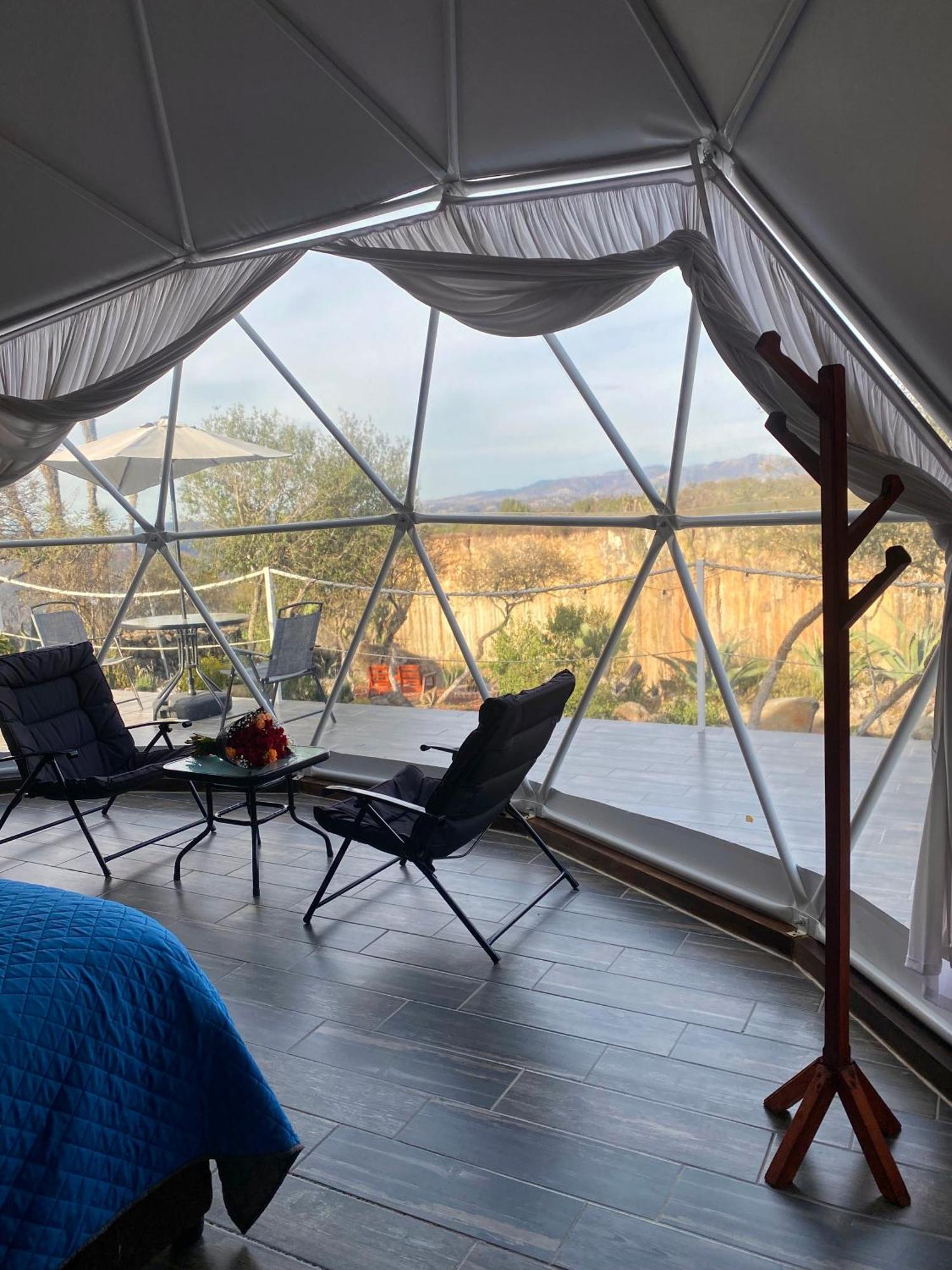 El Gato Glamping Con Vista A Prismas Basalticos Hotell Huasca de Ocampo Eksteriør bilde