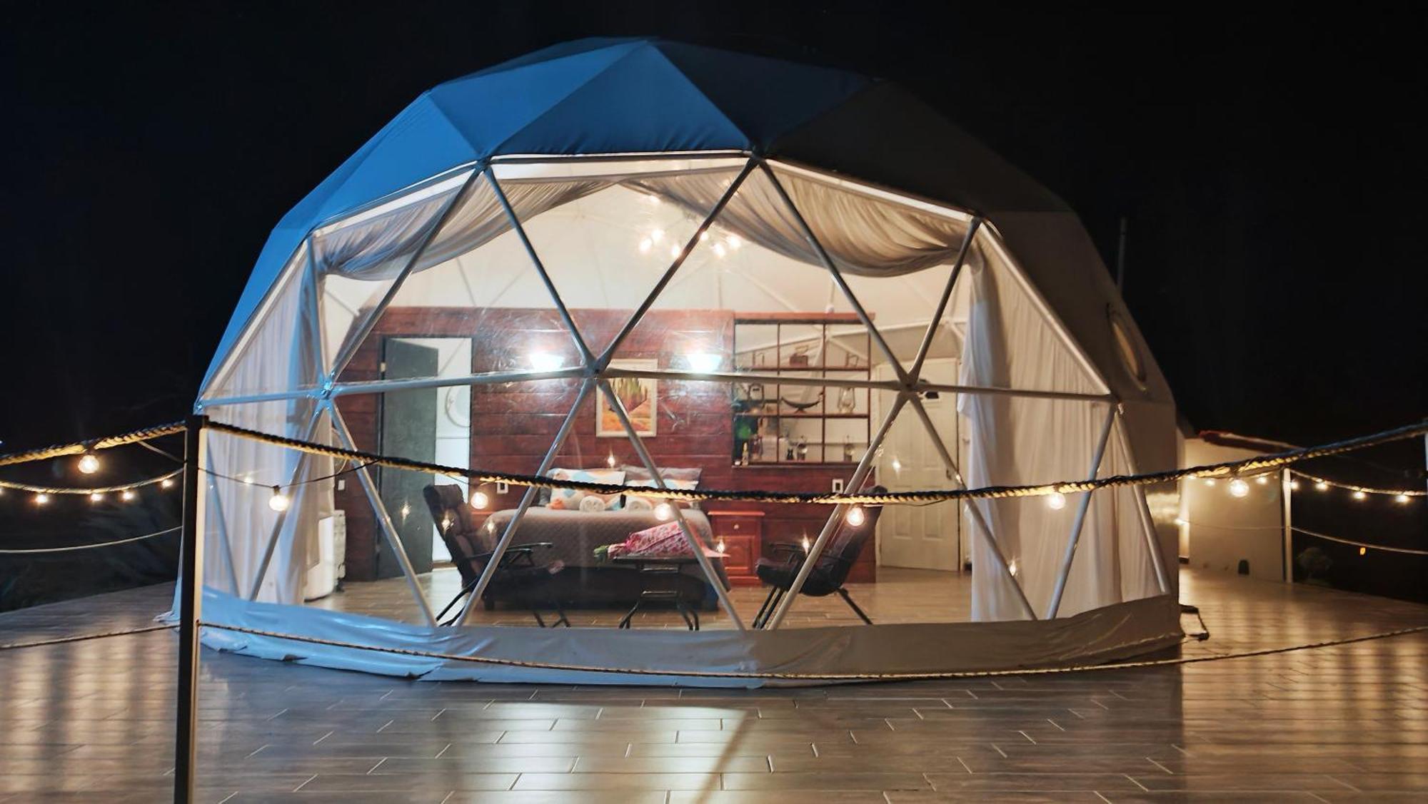 El Gato Glamping Con Vista A Prismas Basalticos Hotell Huasca de Ocampo Eksteriør bilde