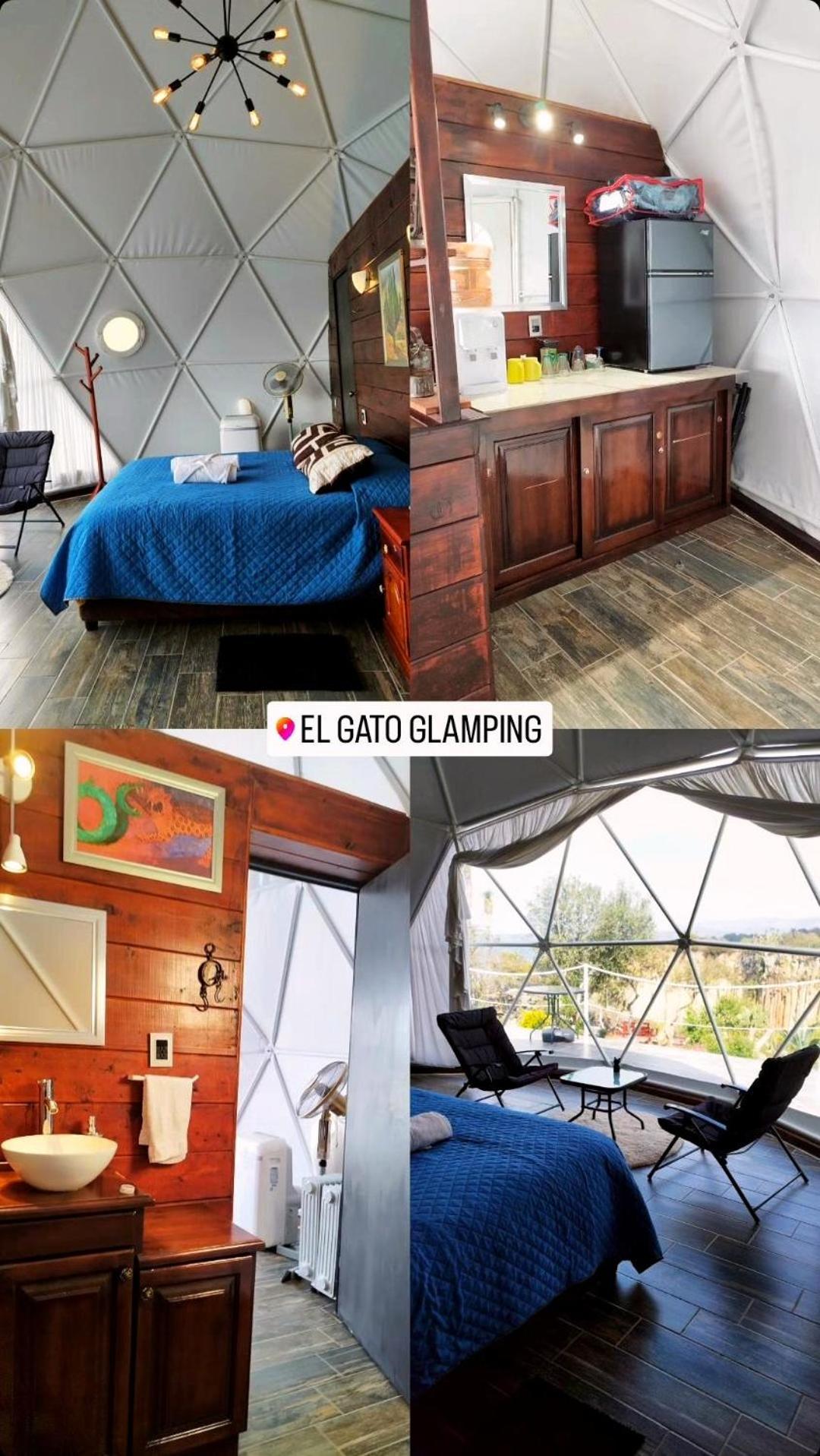 El Gato Glamping Con Vista A Prismas Basalticos Hotell Huasca de Ocampo Eksteriør bilde