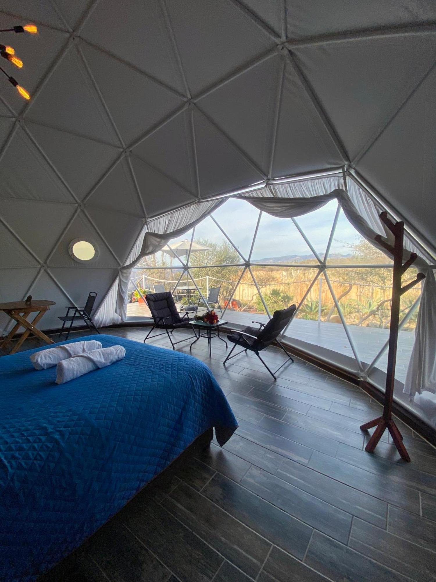 El Gato Glamping Con Vista A Prismas Basalticos Hotell Huasca de Ocampo Eksteriør bilde