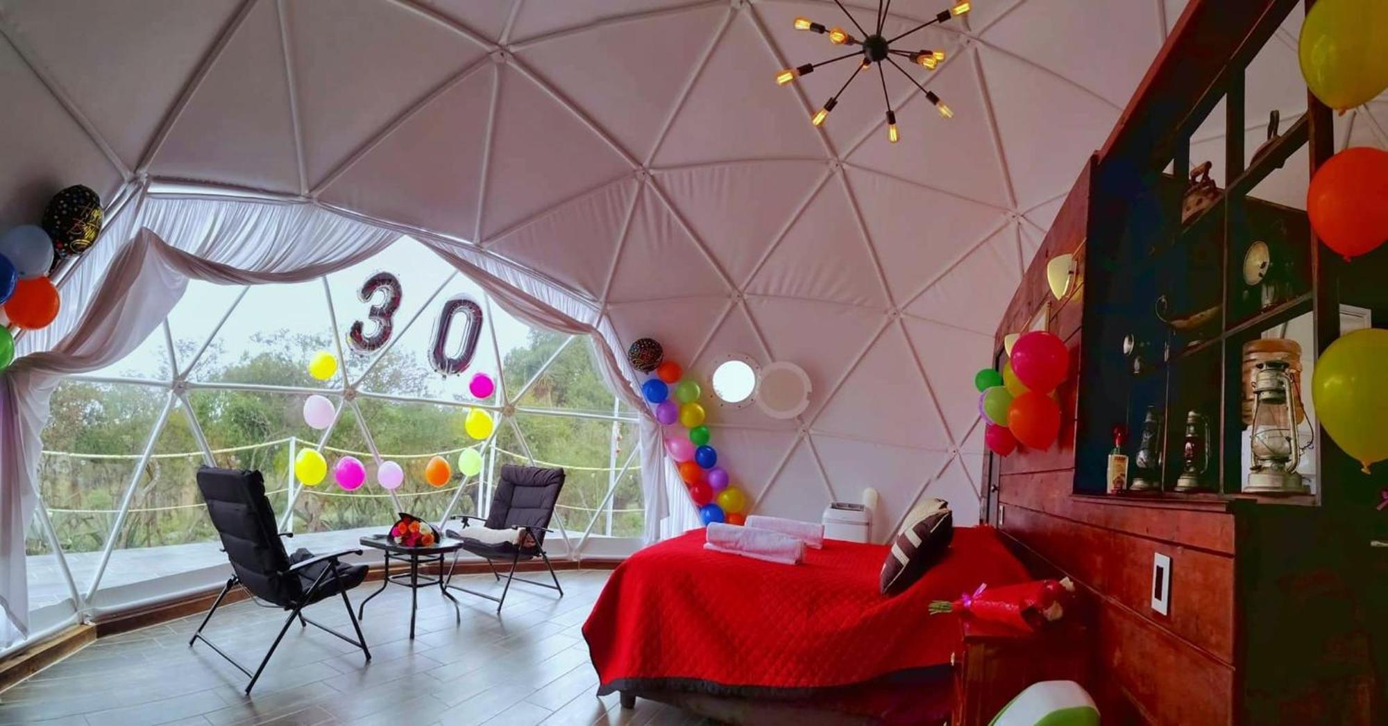 El Gato Glamping Con Vista A Prismas Basalticos Hotell Huasca de Ocampo Eksteriør bilde