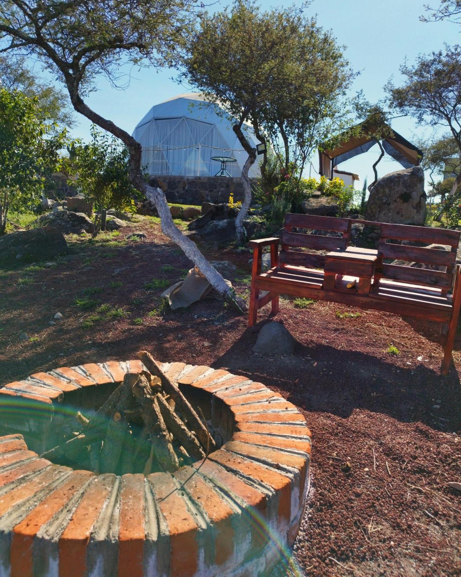 El Gato Glamping Con Vista A Prismas Basalticos Hotell Huasca de Ocampo Eksteriør bilde