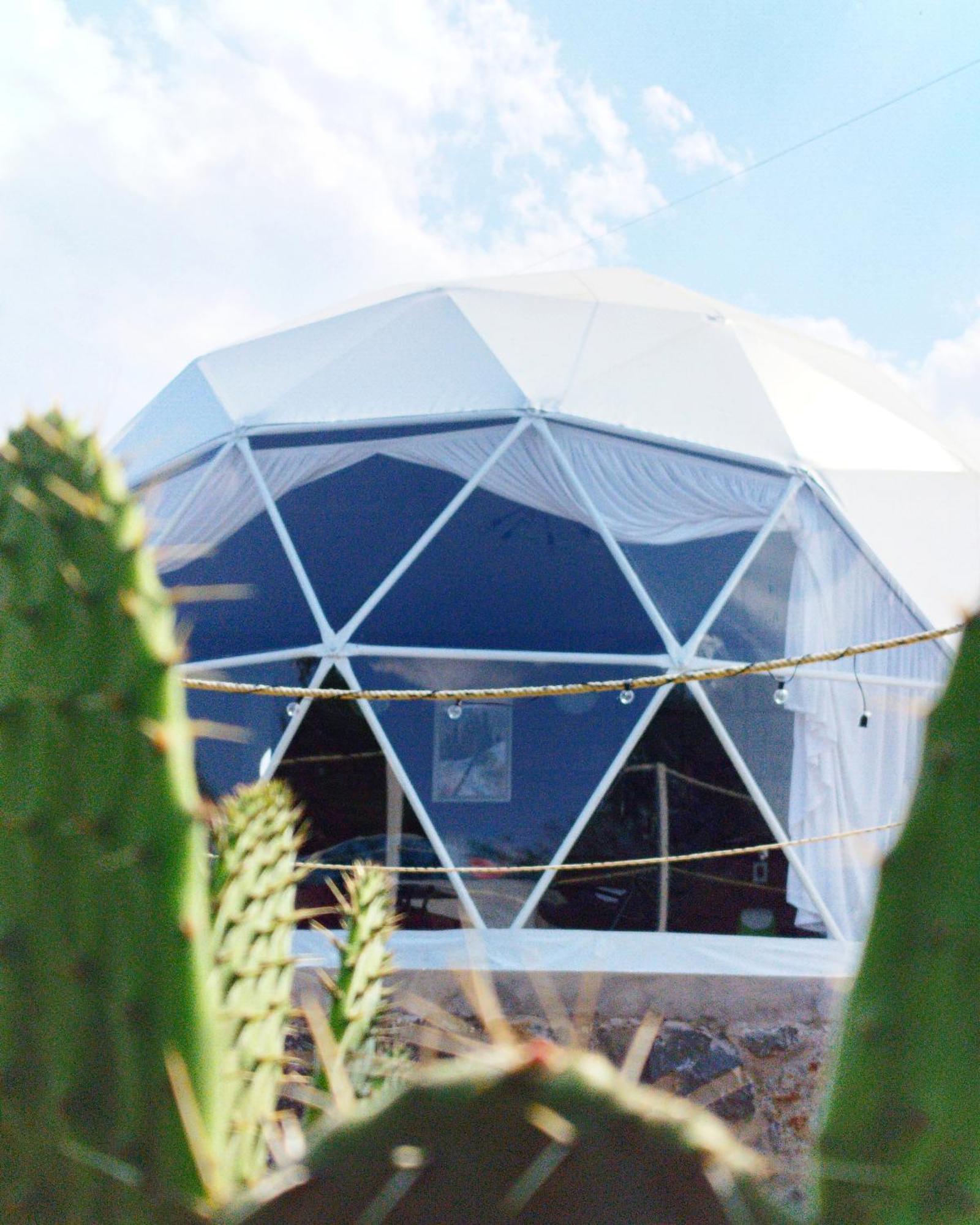 El Gato Glamping Con Vista A Prismas Basalticos Hotell Huasca de Ocampo Eksteriør bilde